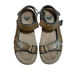 Ozark Trail Mens River Sport Hiking Sandals Memory Foam Adjustable Straps Sz-9